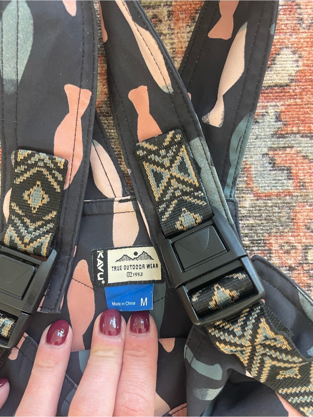 Kavu San Blas Overalls Fish Print - Picture 3 of 4